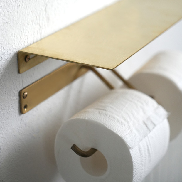 AXCIS（アクシス） ＼6/11はポイント10倍／ Brass Plate Shelf L