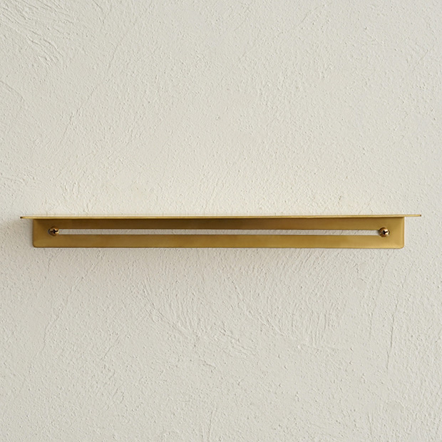 AXCIS（アクシス） ＼6/19-22はポイント10倍／ Brass Plate Shelf L