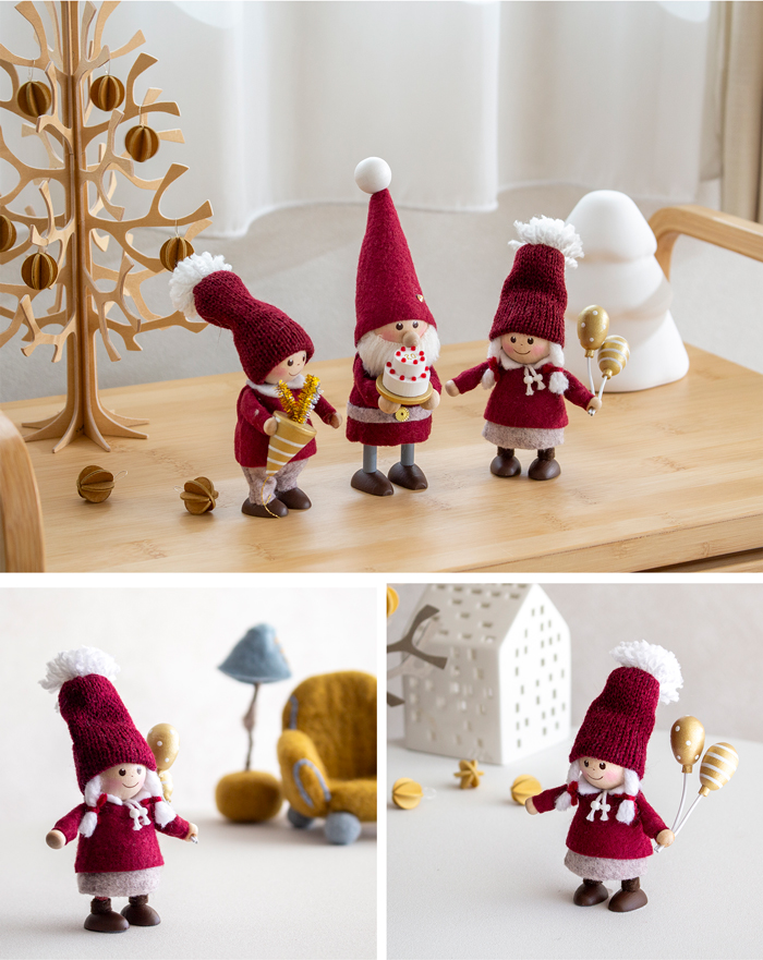 今季完売】ノルディカニッセ 2025 新作 風船を持った女の子 20th