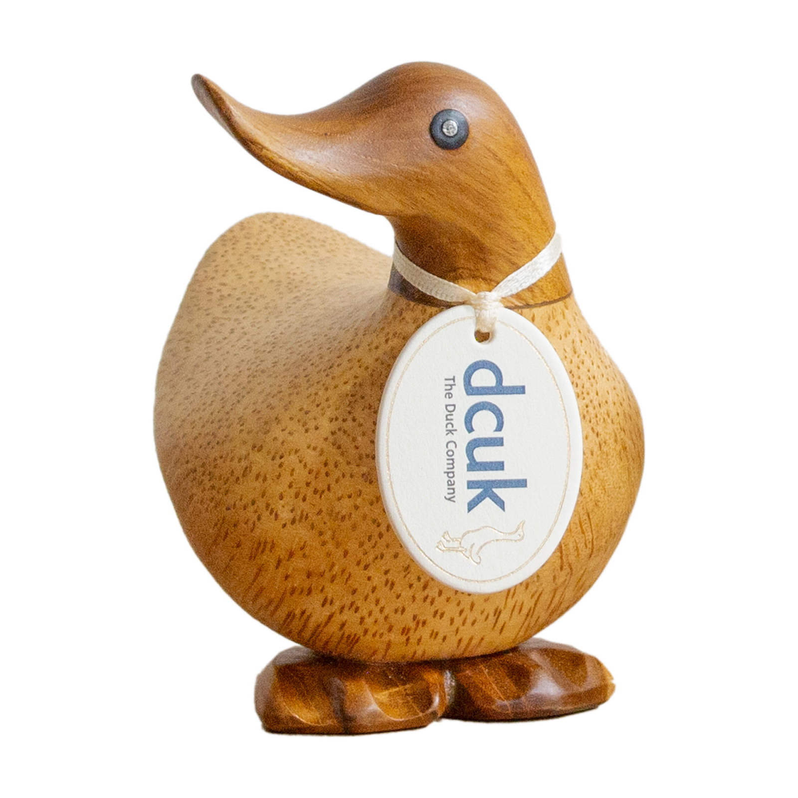 2/25はポイント10倍／ dcuk ダッキーズ ナチュラル 木彫り アヒル 置物