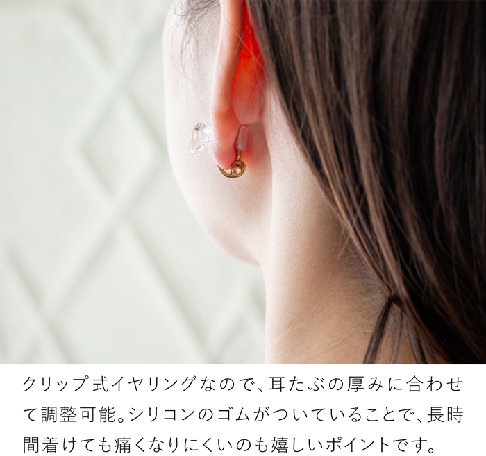 ハリオ イヤリング フロート ガラス製 HARIO Lampwork Factory 手作り 日本製