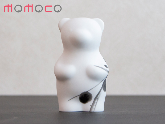 10/11はポイント10倍／ 賞美堂本店 有田焼 くまフィギュア momoco bear