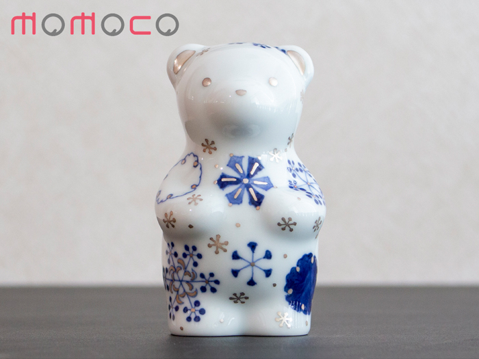9/20-22はポイント10倍／ 賞美堂本店 有田焼 くまフィギュア momoco
