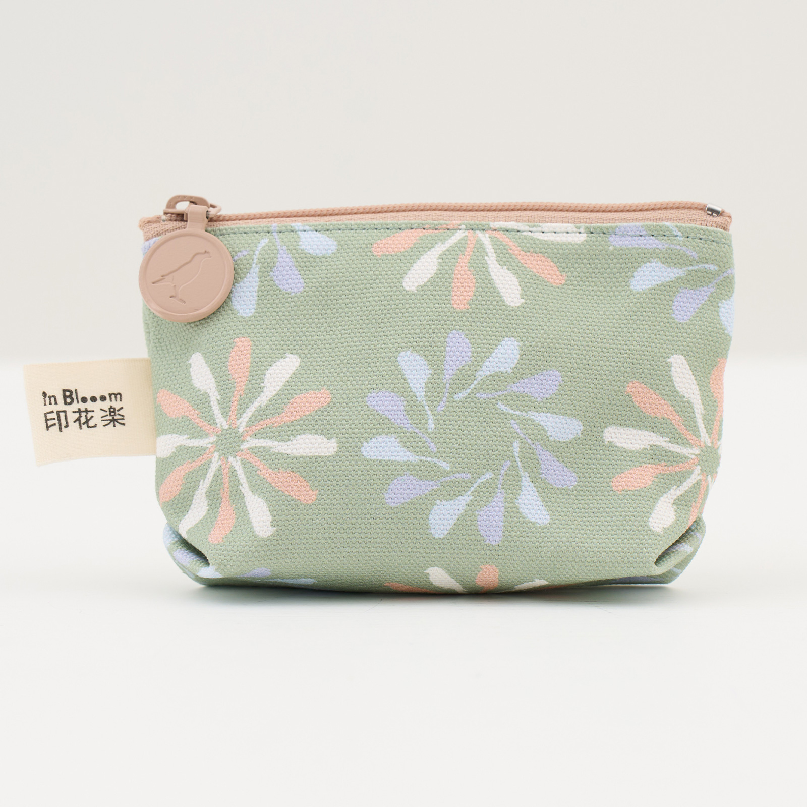 ＼1/30-2/1はP10倍／ コインケース レディース ミニポーチ 小物入れ 小銭入れ ファスナー付き 小さい 収納 布製 印花楽 inBlooom  台湾雑貨 [爆買]