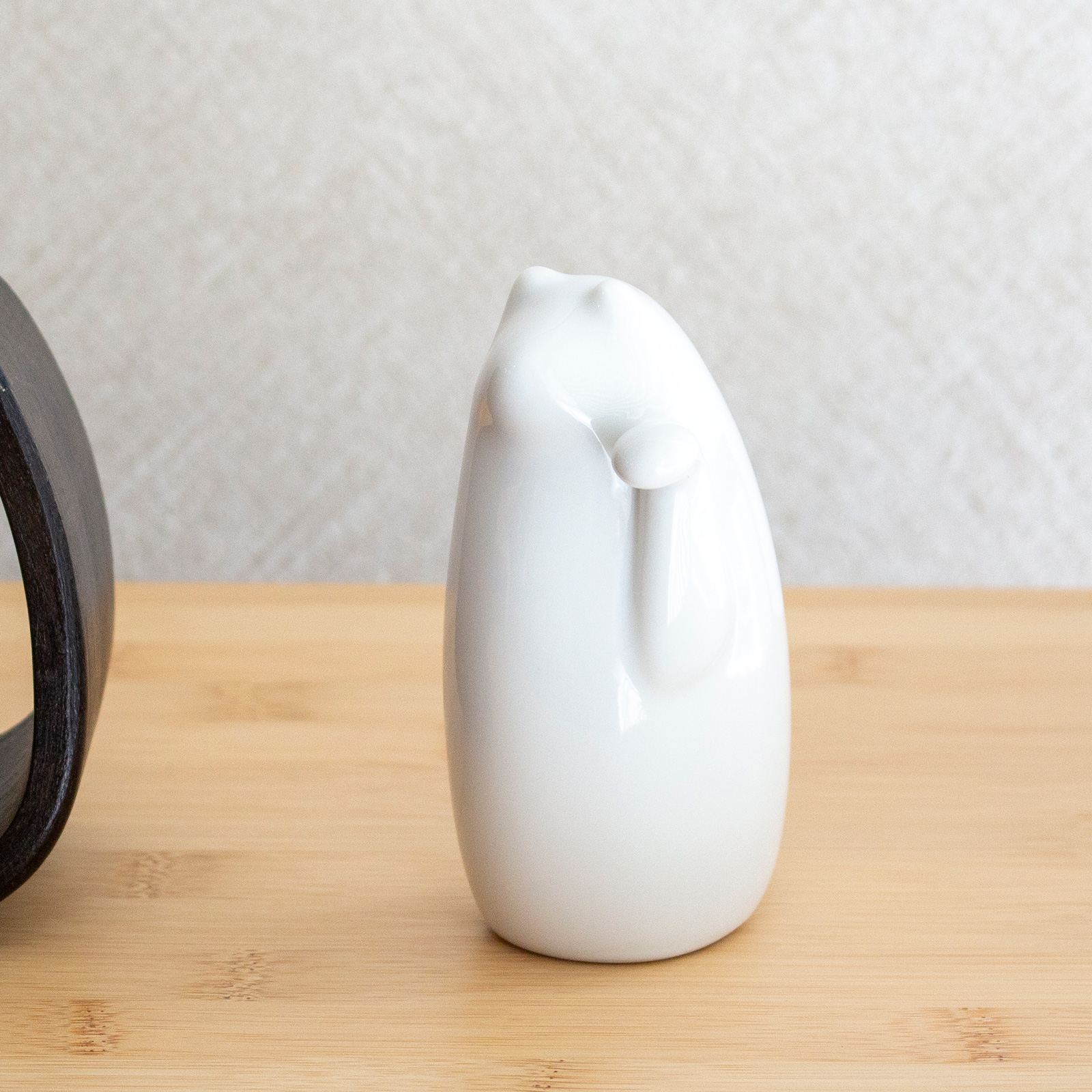 3/8はポイント10倍／ SETOMANEKI 招き猫 左手 中 瀬戸焼 開運 縁起物