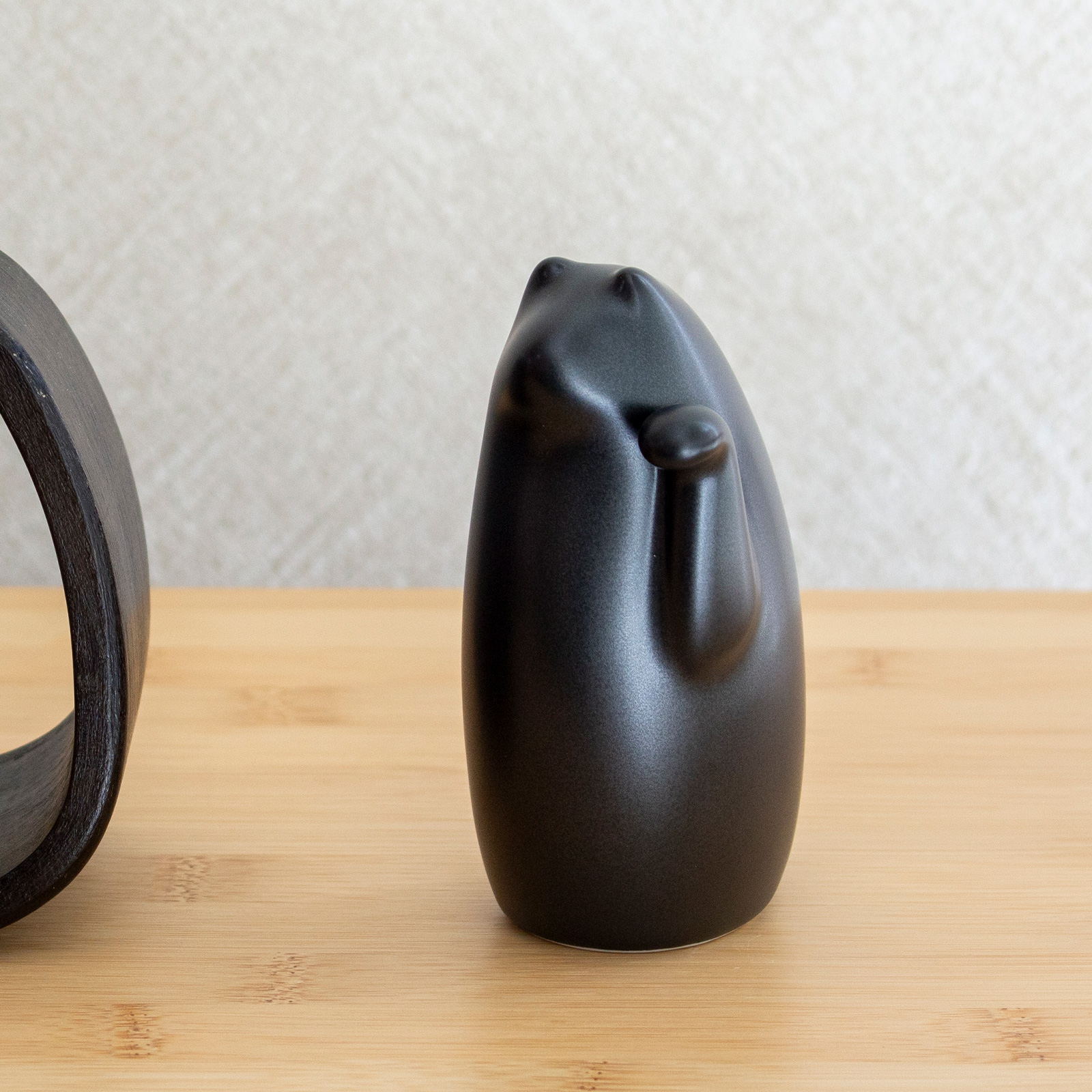 2/22はポイント10倍／ SETOMANEKI 招き猫 左手 中 瀬戸焼 開運 縁起物