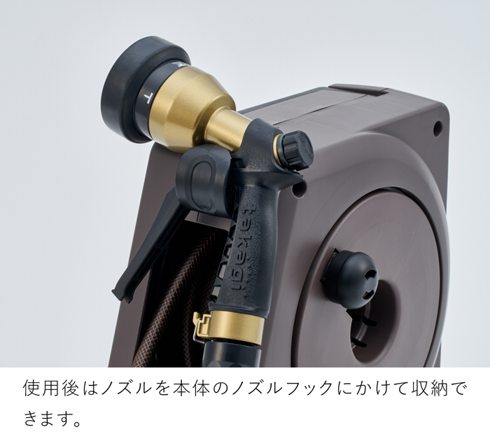 コンパクトガーデンリールII 20m ロイヤルガーデナーズクラブ Royal Gardener's Club