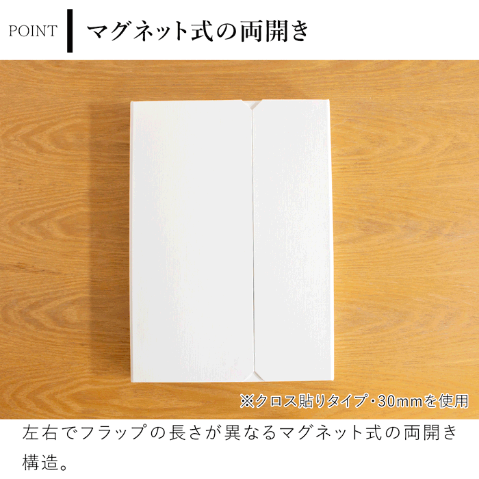 一新堂 ドキュメントケース 厚さ30mm A4 3冊セット チップボール マグネット 書類収納 書類ケース デスク収納 持ち運び 日本製