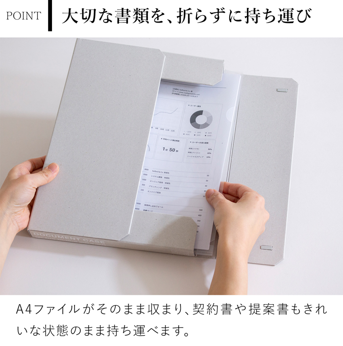 一新堂 ドキュメントケース 厚さ30mm A4 3冊セット チップボール マグネット 書類収納 書類ケース デスク収納 持ち運び 日本製