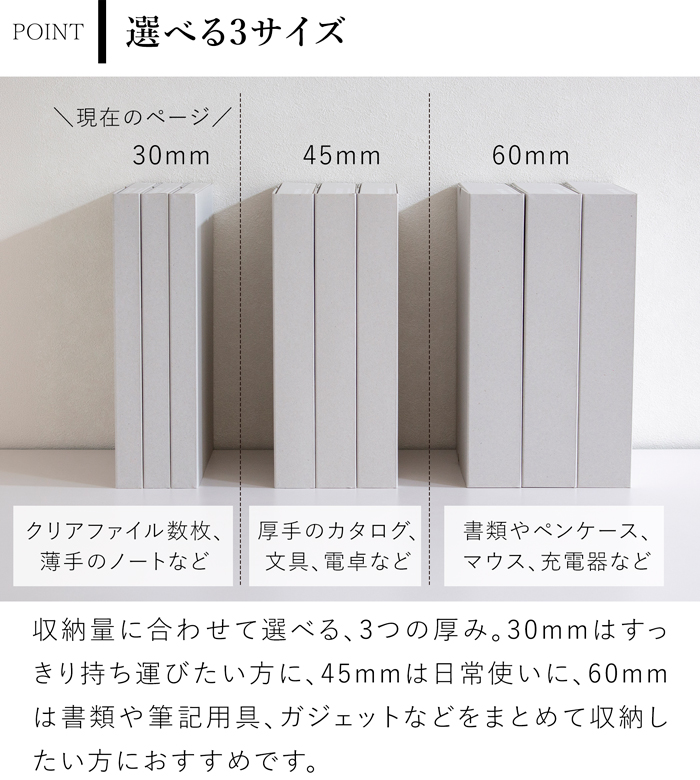一新堂 ドキュメントケース 厚さ30mm A4 3冊セット チップボール マグネット 書類収納 書類ケース デスク収納 持ち運び 日本製