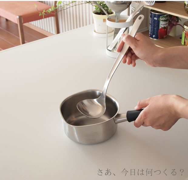 柳宗理デザイン ステンレスミルクパン(14cm・ふた付き・つや消し・IH非対応)
