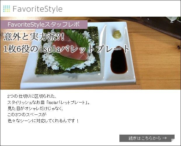 ミヤマ イゾラ パレットプレート M miyama isola 美濃焼 陶器 仕切り皿