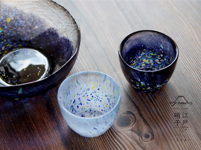 TOMICRAFT 江戸硝子 うきよ そうめんセット(そうめん 食器セット 夏