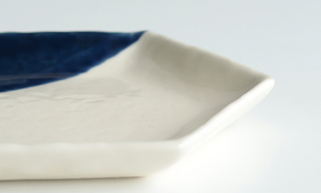 m.m.d. m.m.d. true colors line 取皿 2分掛け(取り皿 六角 プレート