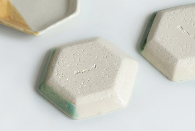 m.m.d. m.m.d. true colors line 六角豆皿(豆皿 六角 おしゃれ 和食器