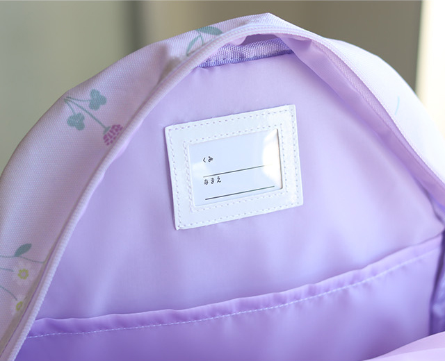 サック 花柄 大（クリアー） coto cotte 花柄リュック 722-450052(リュック キッズ 女の子