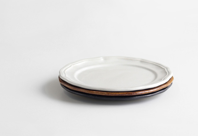 LA MOISSON ビストロ プレート 18cm(皿 おしゃれ リム ヴィンテージ