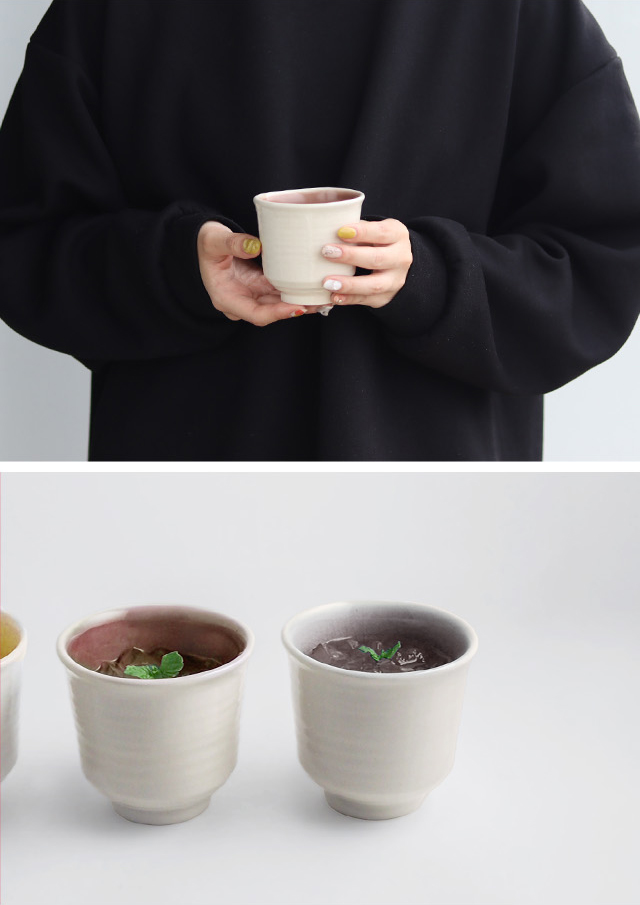 湯呑み茶碗 m.m.d. m.m.d. marriage colors line すずらん湯呑み(湯呑み おしゃれ