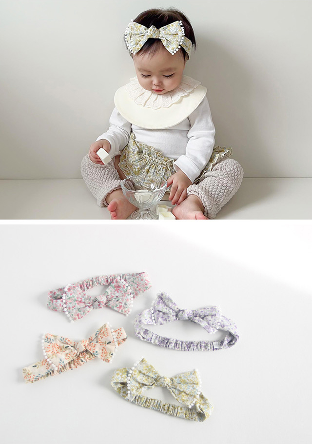 サマーsale！【送料無料】 レースのもくもくスタイ&レースのヘアバンド サマーsale！【送料無料】 レースのもくもくスタイ&レースのヘアバンド