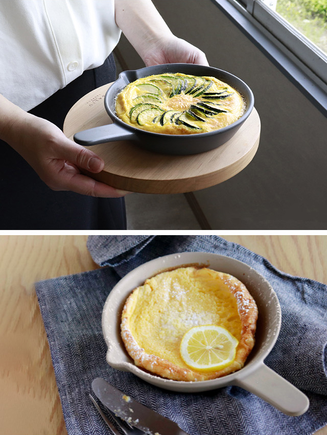 SALIU（サリュウ） SALIU The chef フライパン S(陶器 スキレット 日本