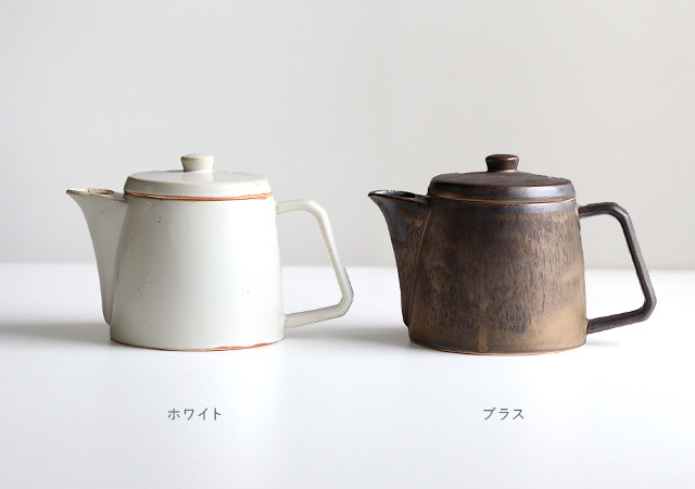 CHIPS ANCIENT POTTERY Pot(ティーポット 陶器 白 北欧 おしゃれ