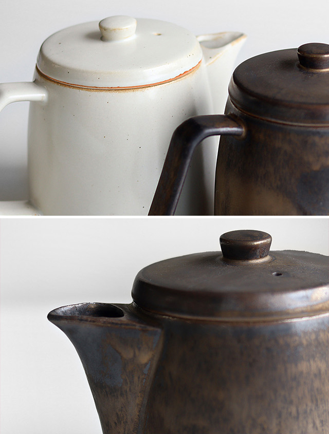 CHIPS ANCIENT POTTERY Pot(ティーポット 陶器 白 北欧 おしゃれ