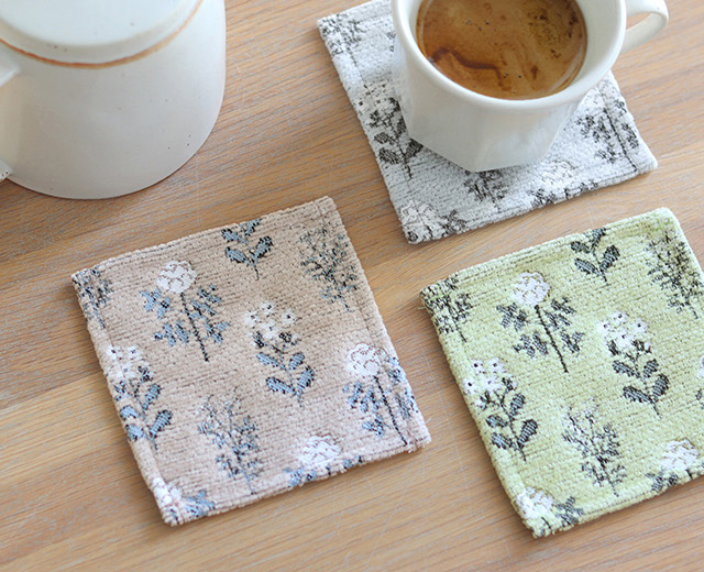 BISQUE CDF etendue フローリスト プレイスマットS(コースター 布