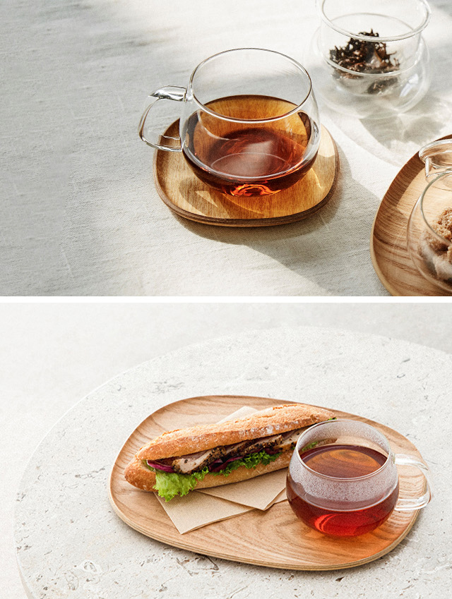 KINTO（キントー） UNITEA カップ＆トレイ 210mm ウィロー 21702(マグ