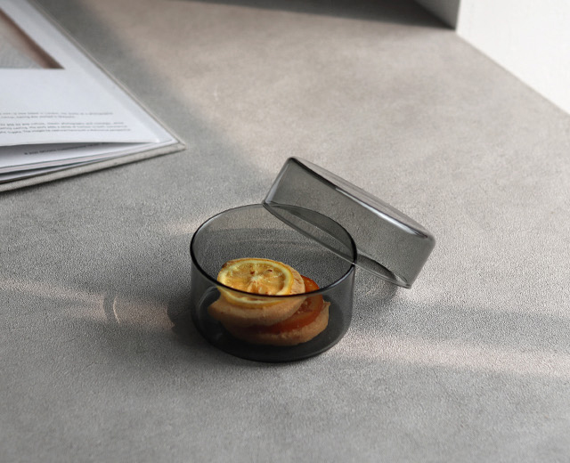 KINTO（キントー） SCHALE ガラスケース 100×55mm スモーク 25767