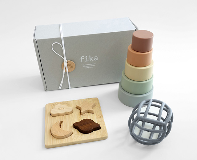 fika（フィーカ） fika Gift set PLAYFUL(出産祝い おもちゃ セット