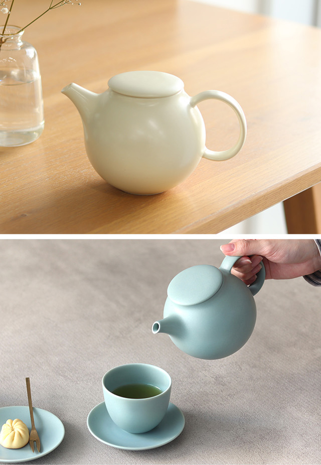 手作り陶器のティーポット＆湯呑み2客セット Amazon｜急須 湯呑み 茶器 セット 陶器ティーポット 陶器コップ