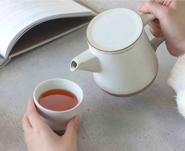 KINTO キントー セラミックラボ ティーポット＆カップ＋kontex コン