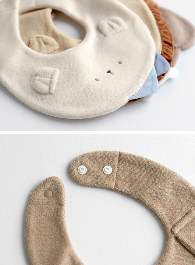 mocmof（モクモフ） アニマルロンパース＆スタイ＆ベビーソックス