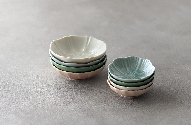 CDF etendue 花音 豆鉢＆小鉢＋芽衣 箸 各2点セット(食器セット 2人用