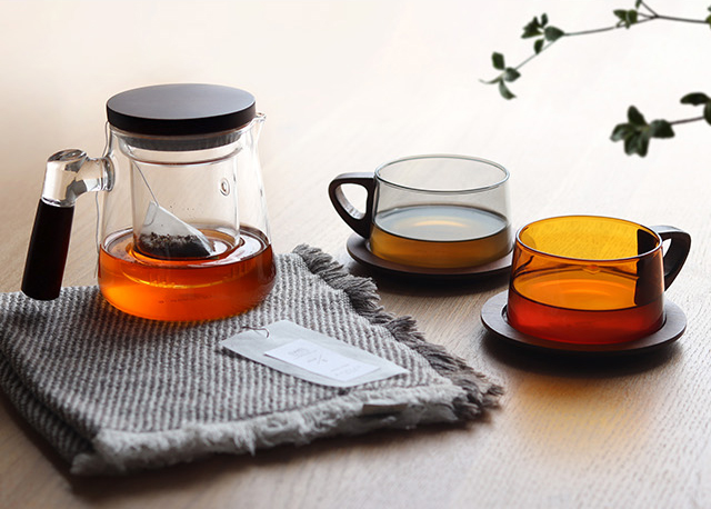 a.depeche noon アデペシュ ヌーン ティーポット シェイプ＆カップ