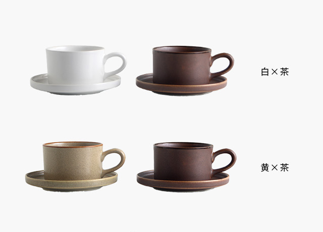 4th-market perna ペルナ ティーカップ＆ソーサー 2客セット(カップ