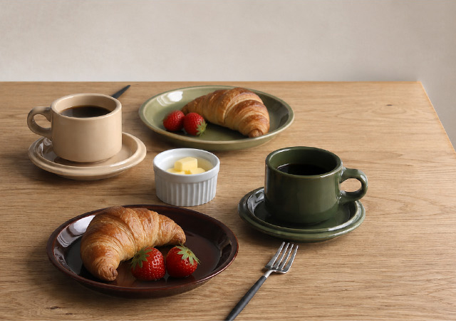 studio m'（スタジオエム） studio m' グッドオル カップ＆ソーサー 2