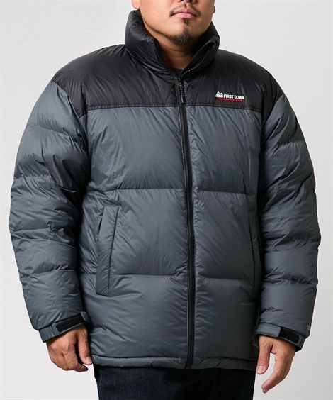 FIRST DOWN EXPLORATION GEAR アウター ダウンジャケット スタンド