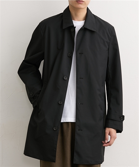 ニッセン（nissen） ステンカラーコート 3レイヤー はっ水 透湿 防風 M