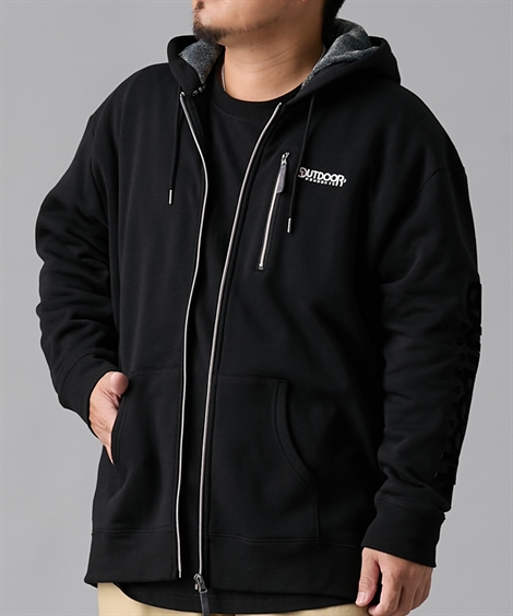 OUTDOOR PRODUCTS（アウトドアプロダクツ） フルジップパーカー 裏起毛