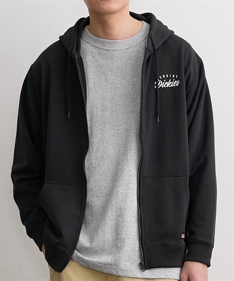 Dickies（ディッキーズ） プリントパーカー フルジップ 裏毛 バック