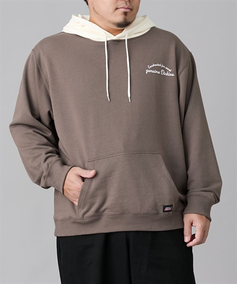 Dickies（ディッキーズ） パーカー 裏毛 バック刺繍 フード配色