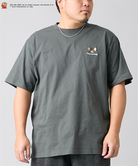 ニッセン（nissen） Tシャツ 半袖 バックサガラ刺繍 半袖Tシャツ TOM