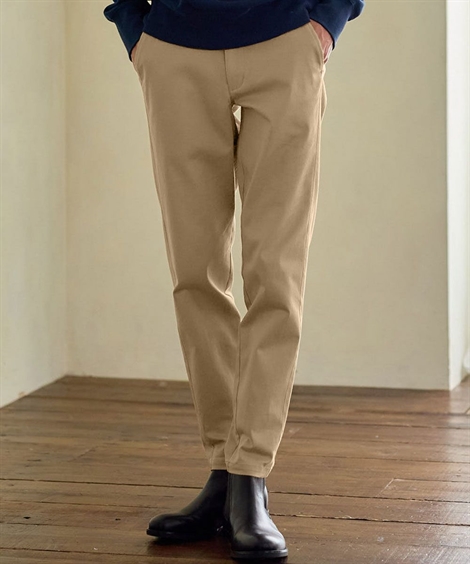 ニッセン（nissen） パンツ メンズ 後ゴム テーパードパンツ M-10L
