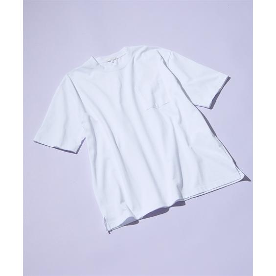 トップス Tシャツ 5分袖 ヘビーウェイト オーバーサイズ ポケット付 メンズ 5分袖Tシャツ M-10Lサイズ 大きいサイズ メンズ ニッセン｜faz-store｜02