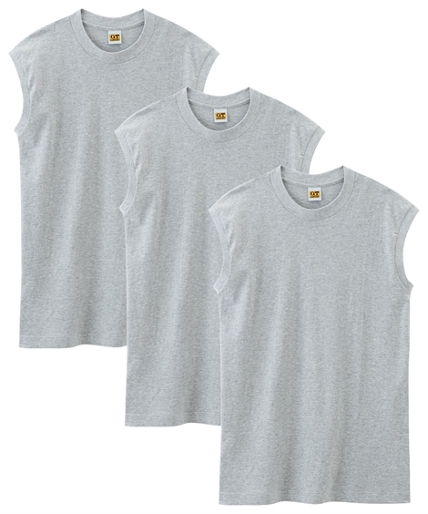 トップス Tシャツ 綿100% サーフシャツ ランニング 丸首 GT-HAWKINS ホーキンス M-LL セット組 3枚組 まとめ買い ニッセン｜faz-store｜03