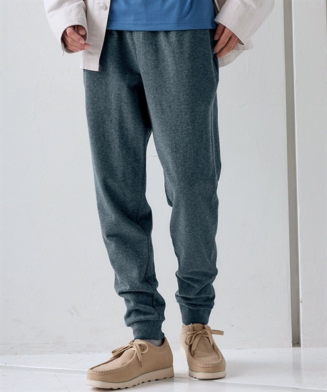 ニッセン パンツ ジョガーパンツ 綿100% 裏毛 カットソー M-10L