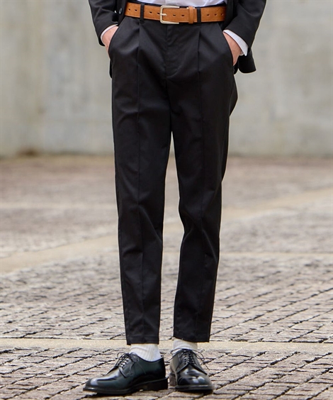 ニッセン（nissen） パンツ テーパードパンツ 細見え設計 ストレッチ