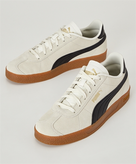 PUMA メンズスニーカー アイボリー PUMA 靴 シューズ プーマ スニーカークラブ 25.0-31.0cm 大きい