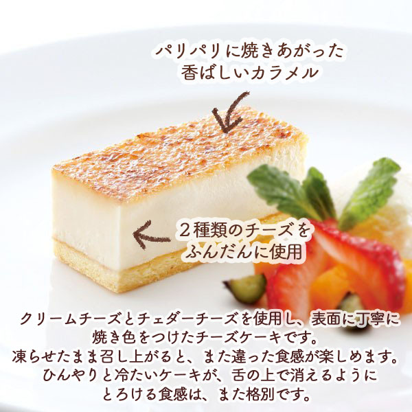 誕生日ケーキ 送料無料 2025 チーズケーキブリュレ＆ガトーショコラ ギフトセット 春雪さぶーる クリスマスケーキ プレゼント お歳暮 誕生日 贈り物 |  | 05